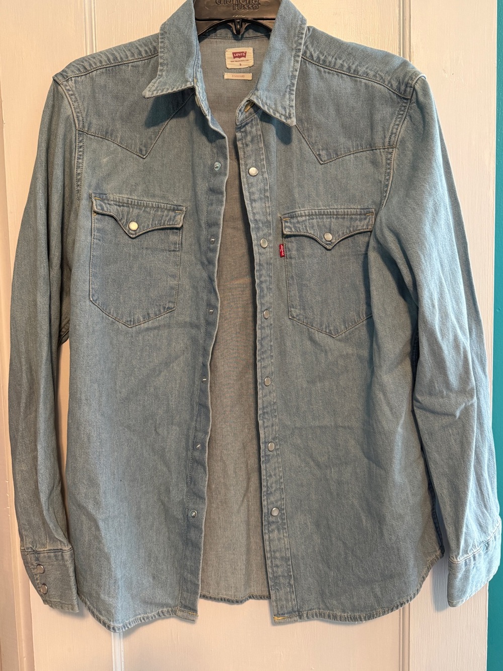 Charlotte Russe Light Blue Denim Shirt Jacket